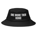 ONE MORE THEN HOME bucket hat, black