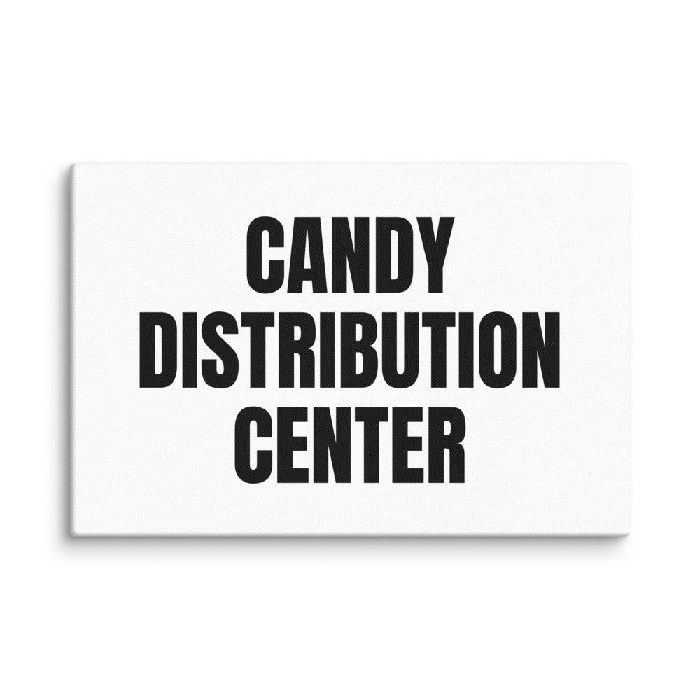 CANDY DISTRIBUTION CENTER canvas print