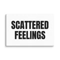 SCATTERED FEELINGS canvas print
