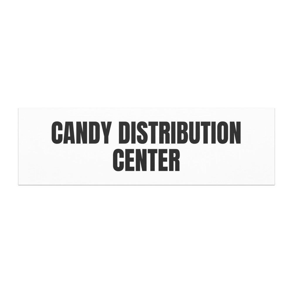 CANDY DISTRIBUTION CENTER car magnet