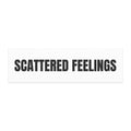 SCATTERED FEELINGS car magnet