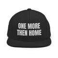 ONE MORE THEN HOME snapback, black