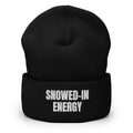 SNOWED-IN ENERGY beanie, black