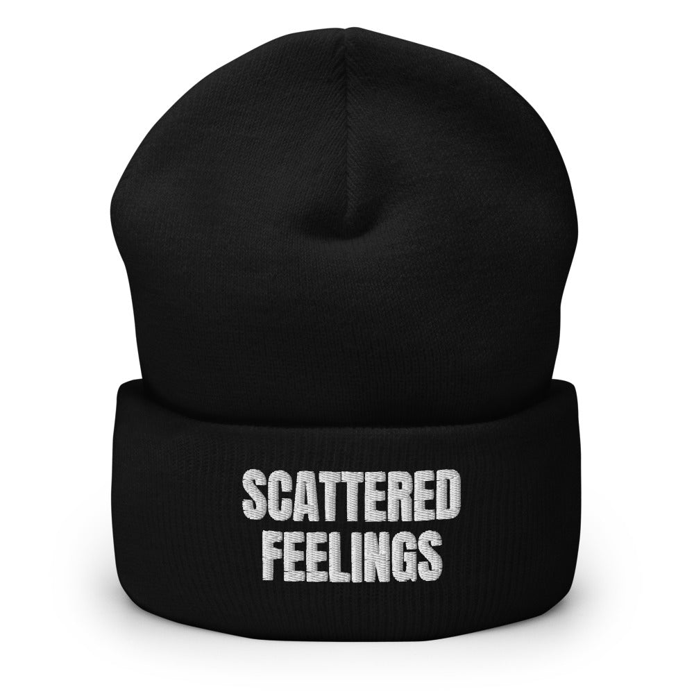 SCATTERED FEELINGS beanie, black