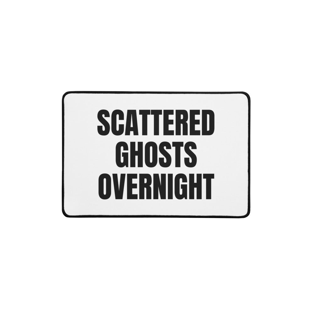 SCATTERED GHOSTS OVERNIGHT desk mat