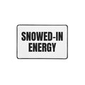 SNOWED-IN ENERGY desk mat