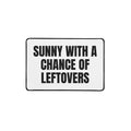 SUNNY WITH A CHANCE OF LEFTOVERS desk mat