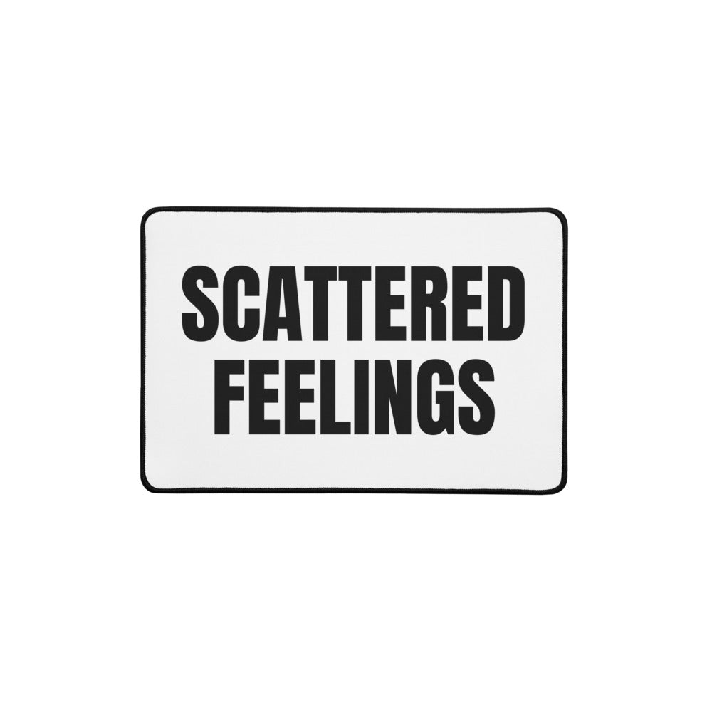 SCATTERED FEELINGS desk mat