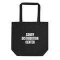 CANDY DISTRIBUTION CENTER tote bag, black