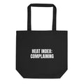 HEAT INDEX: COMPLAINING tote bag, black