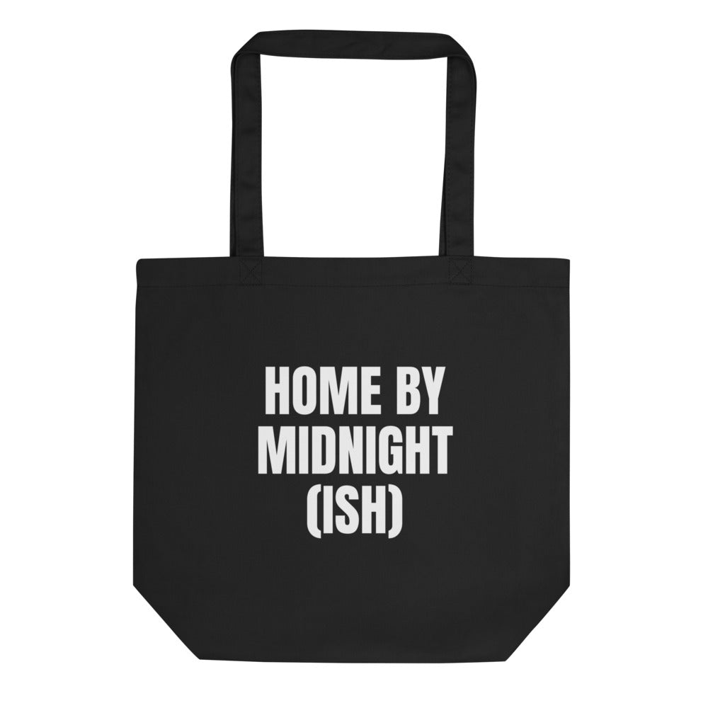 HOME BY MIDNIGHT (ISH) tote bag, black
