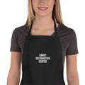 CANDY DISTRIBUTION CENTER apron, black