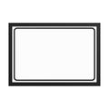 FULL MOON. EARLY BEDTIME. framed poster, black