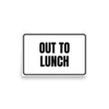 OUT TO LUNCH poster
