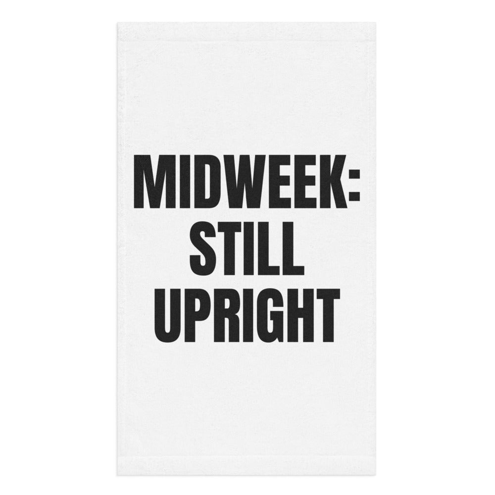 MIDWEEK: STILL UPRIGHT hand towel