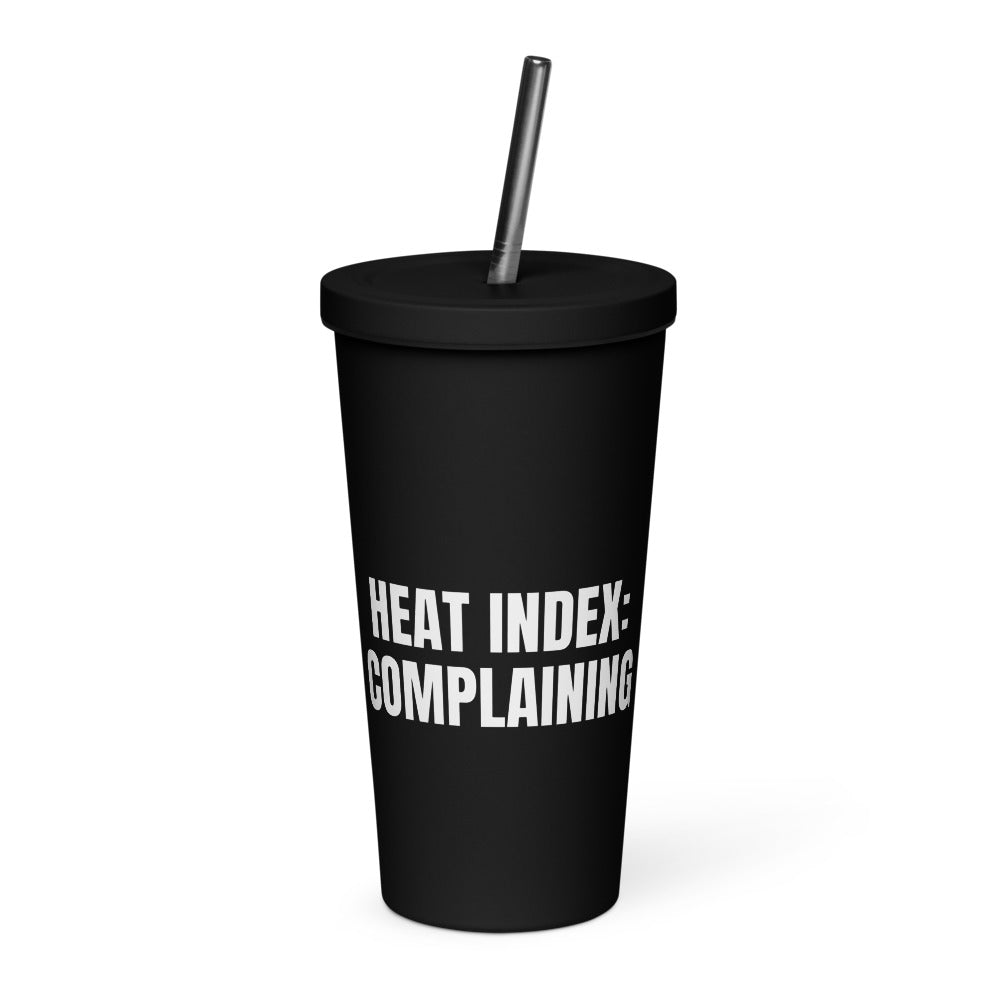HEAT INDEX: COMPLAINING tumbler, black