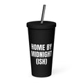 HOME BY MIDNIGHT (ISH) tumbler, black