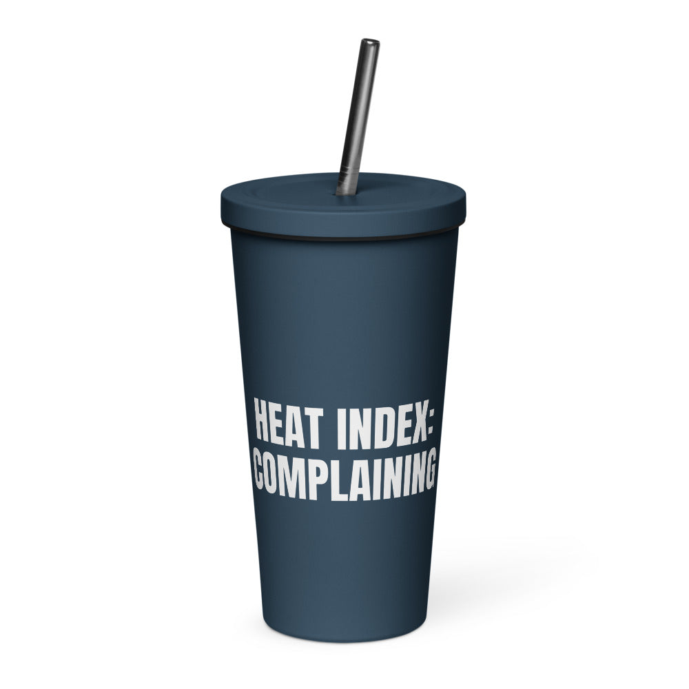 HEAT INDEX: COMPLAINING tumbler, navy
