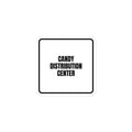CANDY DISTRIBUTION CENTER sticker