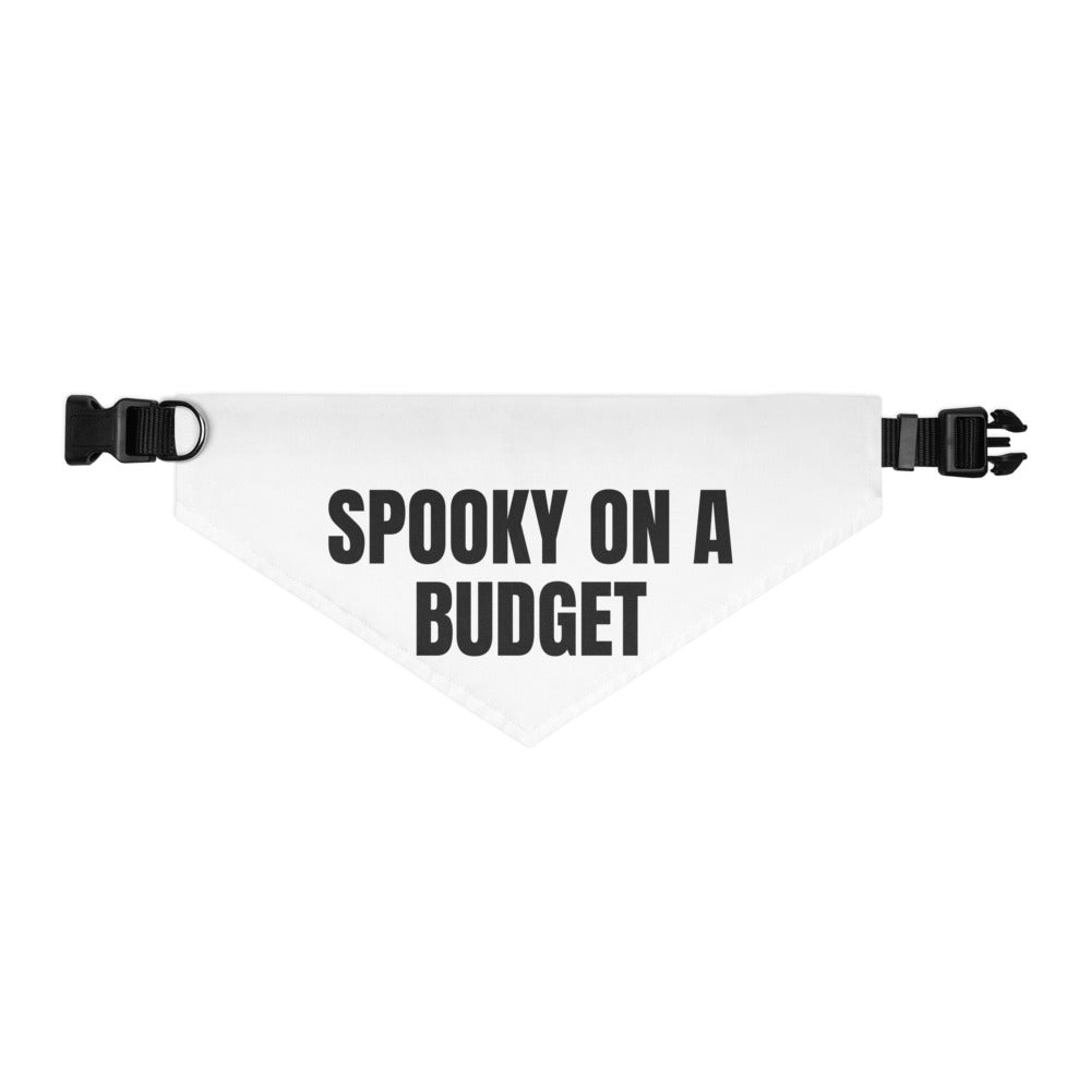 SPOOKY ON A BUDGET pet bandana