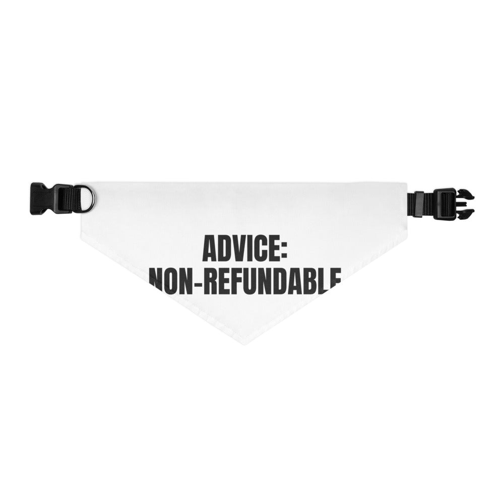 ADVICE: NON-REFUNDABLE pet bandana