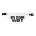NOW SERVING NUMBER 12 pet bandana