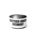 SCATTERED GHOSTS OVERNIGHT pet bowl