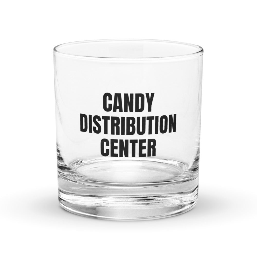 CANDY DISTRIBUTION CENTER rocks glass
