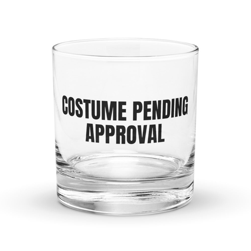 COSTUME PENDING APPROVAL rocks glass
