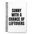 SUNNY WITH A CHANCE OF LEFTOVERS notebook