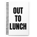 OUT TO LUNCH notebook