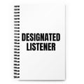 DESIGNATED LISTENER notebook