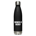 SNOWED-IN ENERGY water bottle, black