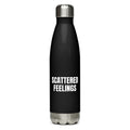 SCATTERED FEELINGS water bottle, black