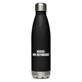 ADVICE: NON-REFUNDABLE water bottle, black
