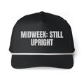 MIDWEEK: STILL UPRIGHT rope cap, black