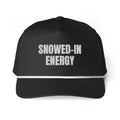 SNOWED-IN ENERGY rope cap, black