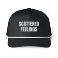 SCATTERED FEELINGS rope cap, black