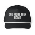 ONE MORE THEN HOME rope cap, black