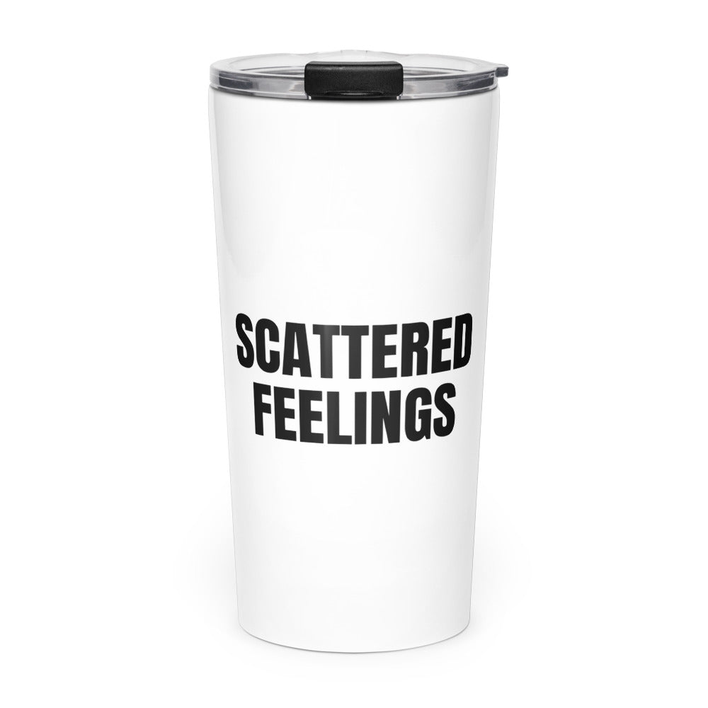SCATTERED FEELINGS skinny tumbler