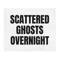 SCATTERED GHOSTS OVERNIGHT throw blanket