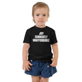 JOY CURRENTLY UNAFFORDABLE toddler tee, black