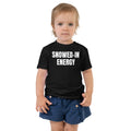 SNOWED-IN ENERGY toddler tee, black
