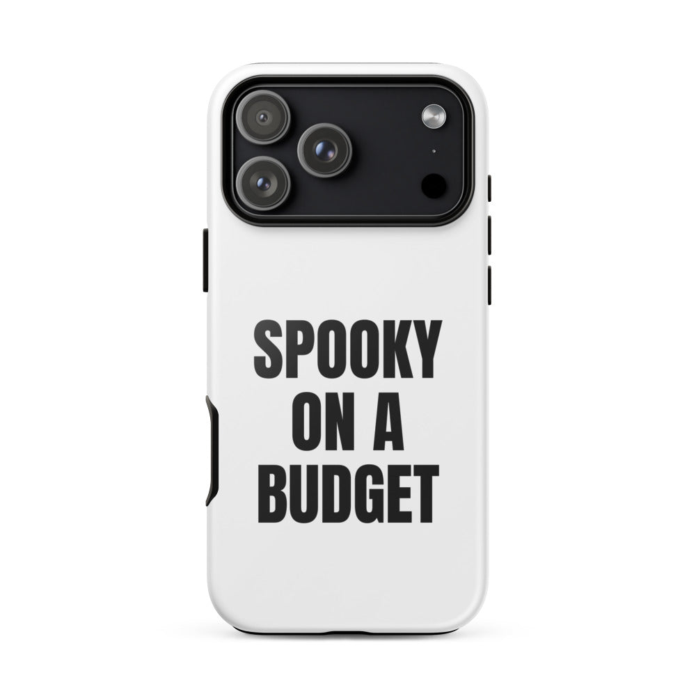 SPOOKY ON A BUDGET iphone case