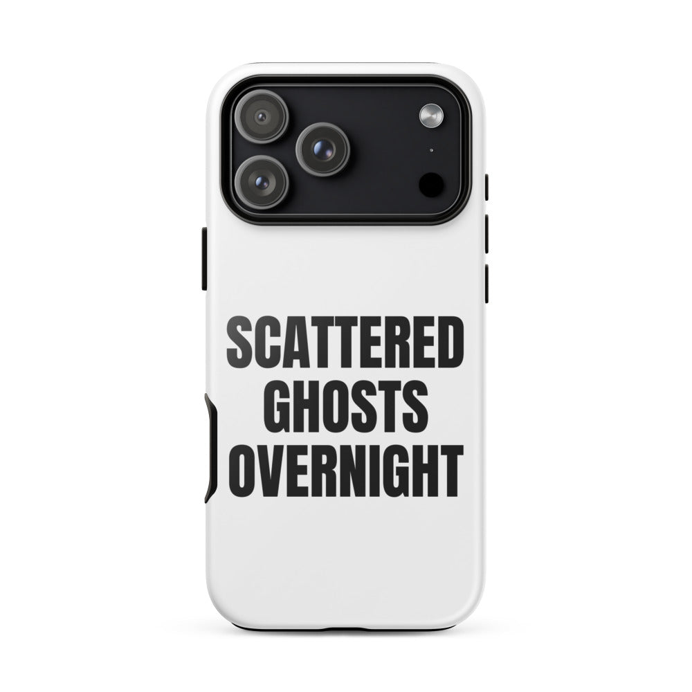 SCATTERED GHOSTS OVERNIGHT iphone case