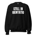 STILL IN ORIENTATION crewneck, black