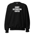 CANDY DISTRIBUTION CENTER crewneck, black