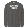 SCATTERED FEELINGS garment-dyed sweatshirt, pepper