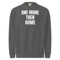 ONE MORE THEN HOME garment-dyed sweatshirt, pepper