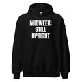 MIDWEEK: STILL UPRIGHT hoodie, black